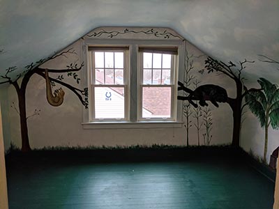 Jungle Room Before Jungle Room Before